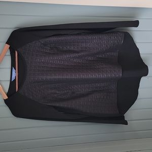 Simply Vera Long sleeve textured top